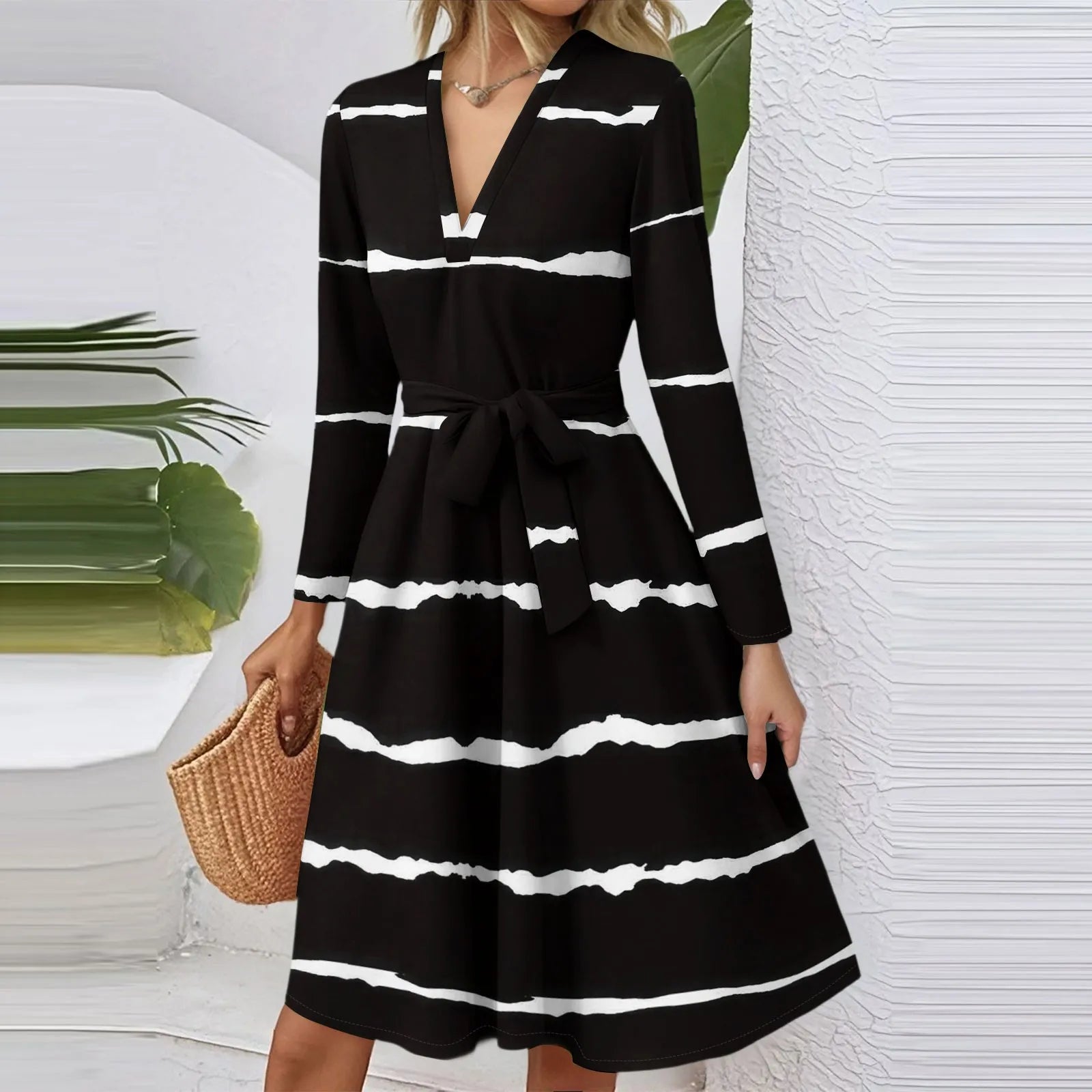 Floral Print Midi Dress